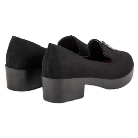 Comer Bombas con Cremallera Decorativa negro 3