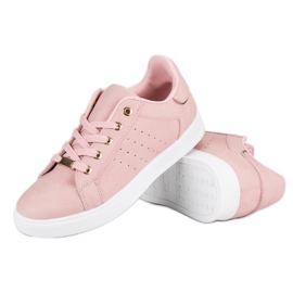 Zapatos deportivos rosas rosado 3