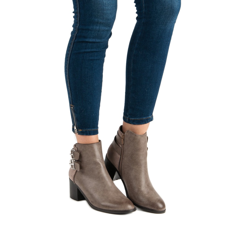 Super Mode Botas marrones con estilo marrón 2 Super Mode Botas marrones con estilo marrón 2