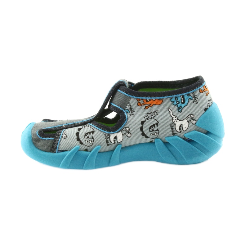 Calzado infantil befado 190P085 azul gris multicolor 2