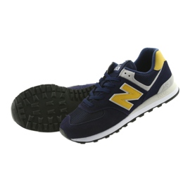 New Balance PIGMENTO ML574SMB CON LATÓN amarillo azul marino 4 New Balance PIGMENTO ML574SMB CON LATÓN amarillo azul marino 4