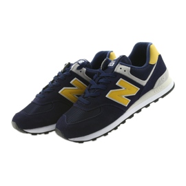 New Balance PIGMENTO ML574SMB CON LATÓN amarillo azul marino 3 New Balance PIGMENTO ML574SMB CON LATÓN amarillo azul marino 3