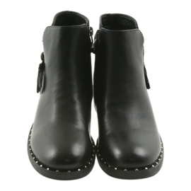Botas negras con flecos Filippo black 461 negro 3