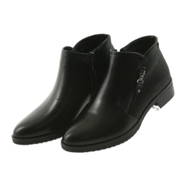 M.Daszyński Botas negras Jodhpur cortas negro 4 M.Daszyński Botas negras Jodhpur cortas negro 4