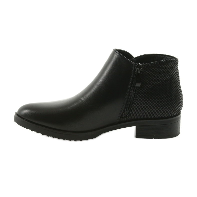M.Daszyński Botas negras Jodhpur cortas negro 2