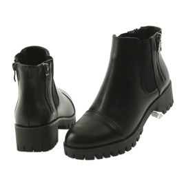 M.Daszyński Botas de invierno Daszyński MR1813 para mujer negro 4 M.Daszyński Botas de invierno Daszyński MR1813 para mujer negro 4