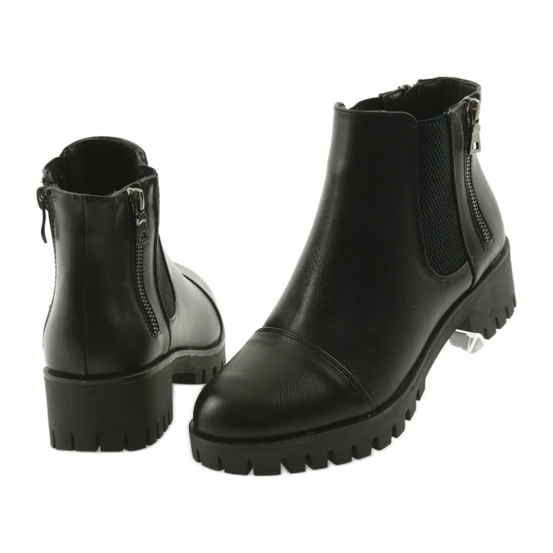 M.Daszyński Botas de invierno Daszyński MR1813 para mujer negro 4 M.Daszyński Botas de invierno Daszyński MR1813 para mujer negro 4