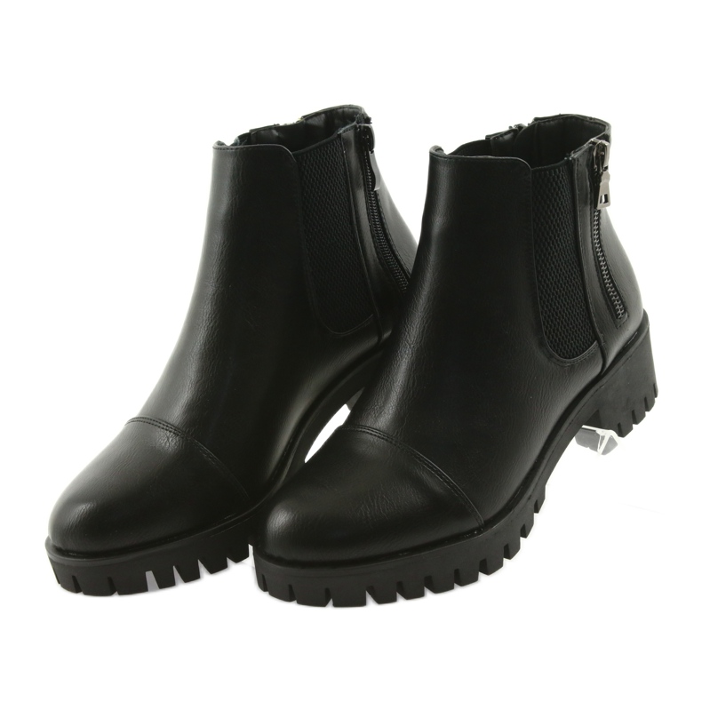 M.Daszyński Botas de invierno Daszyński MR1813 para mujer negro 3