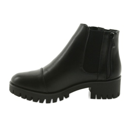 M.Daszyński Botas de invierno Daszyński MR1813 para mujer negro 2 M.Daszyński Botas de invierno Daszyński MR1813 para mujer negro 2