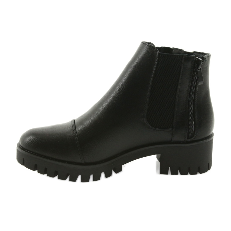 M.Daszyński Botas de invierno Daszyński MR1813 para mujer negro 2 M.Daszyński Botas de invierno Daszyński MR1813 para mujer negro 2
