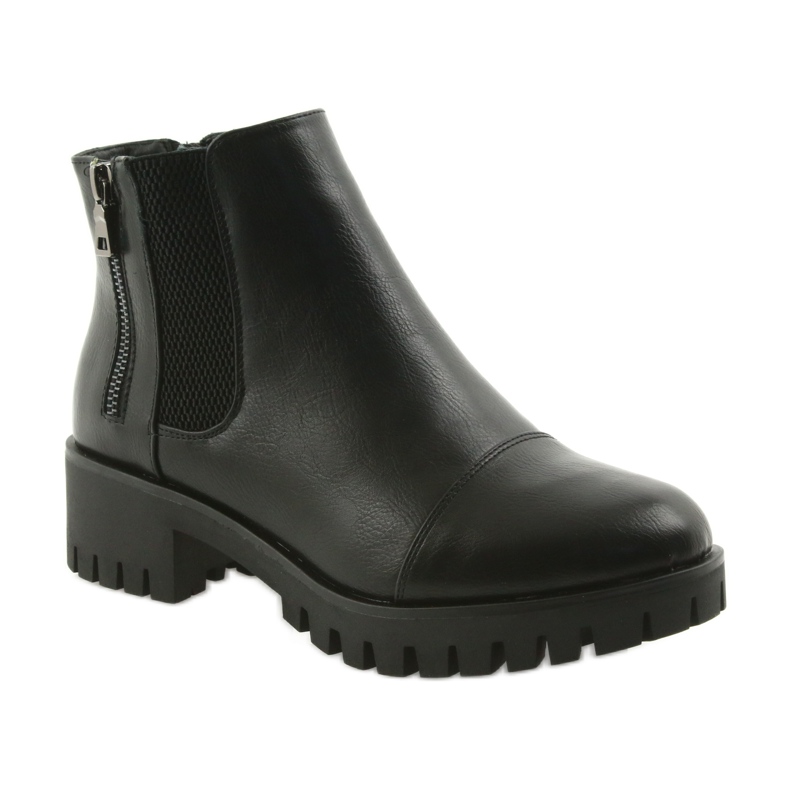 M.Daszyński Botas de invierno Daszyński MR1813 para mujer negro 1 M.Daszyński Botas de invierno Daszyński MR1813 para mujer negro 1