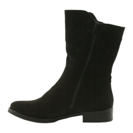 M.Daszyński Botas de ante negro SA130 2