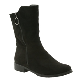 M.Daszyński Botas de ante negro SA130 1
