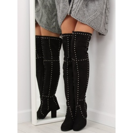 Botas negras de tacón NC221 Black negro 1 Botas negras de tacón NC221 Black negro 1