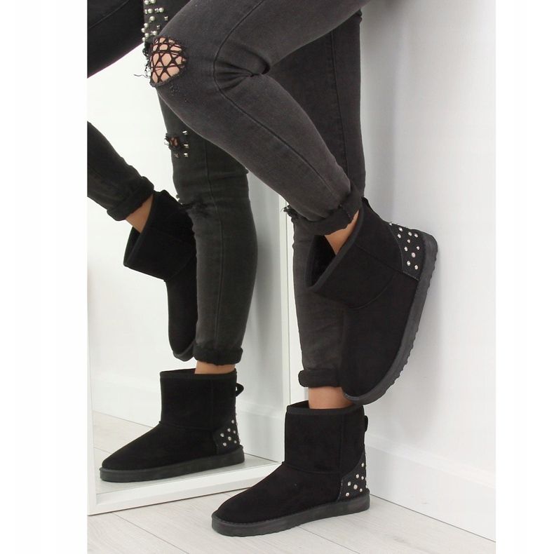 Botas de nieve para mujer negras M297 Black negro 2 Botas de nieve para mujer negras M297 Black negro 2
