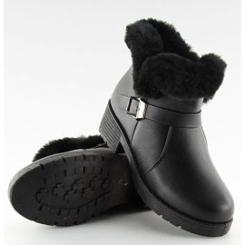 Black Botas negras de mujer SJ1820-1 Black negro 2
