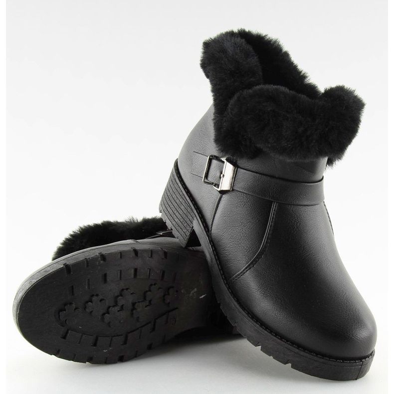 Black Botas negras de mujer SJ1820-1 Black negro 2 Black Botas negras de mujer SJ1820-1 Black negro 2