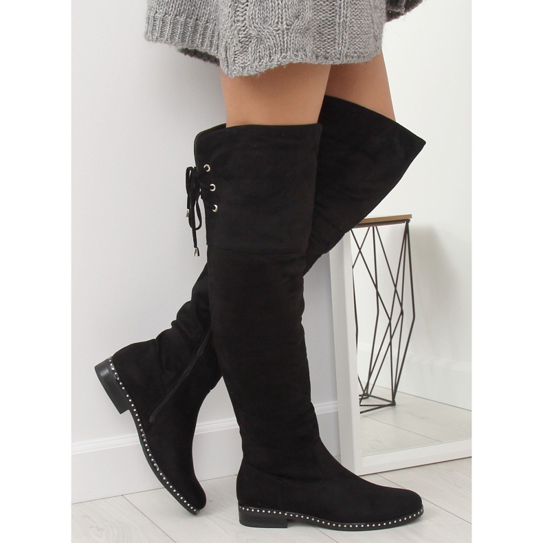 Botas negras de mujer 7538-PG Black negro 2 Botas negras de mujer 7538-PG Black negro 2