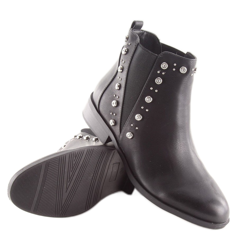 Botines Chelsea negros para mujer M275 Negro 2