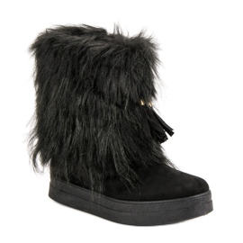 Seastar Botas de nieve negras negro 1