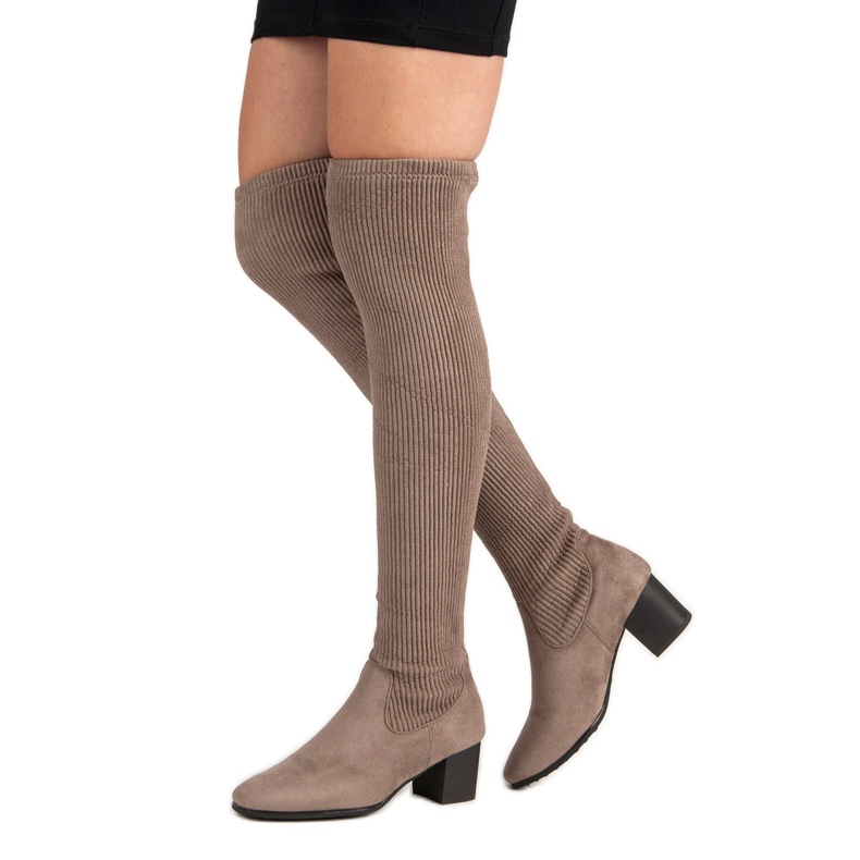 Botas VINCEZA beige 1