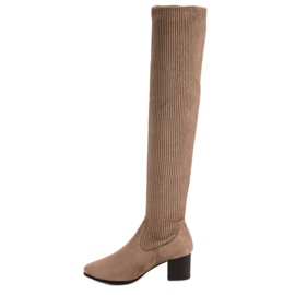 Botas VINCEZA beige 3