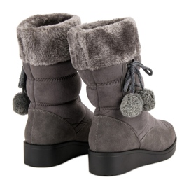 Seastar Botas de nieve grises 4