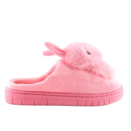 Zapatillas mujer rosa conejitos MA01 Rosa 1