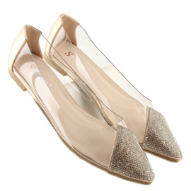 Bailarinas rosas transparentes LT111P Champagne 1