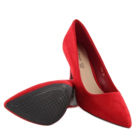 Zapatos de tacón en un rojo 539 Red stiletto 3