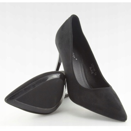 Zapatos cómodos en un pin negro LE012P Black 3