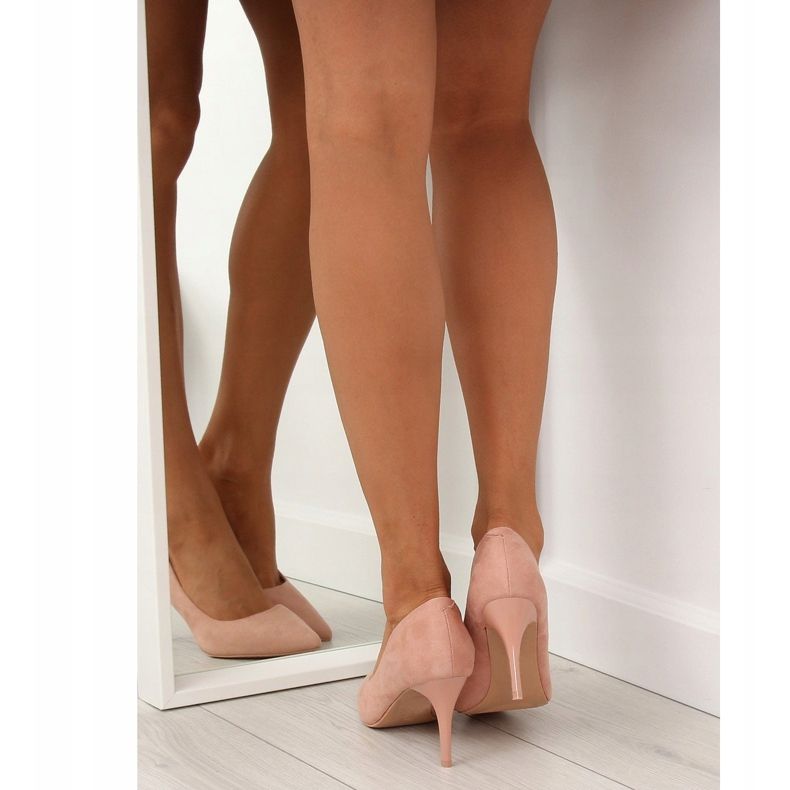 Zapatos cómodos con un alfiler rosa LE012P Pink rosado 2 Zapatos cómodos con un alfiler rosa LE012P Pink rosado 2