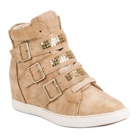 Mazzoni Zapatillas cómodas marrón 2