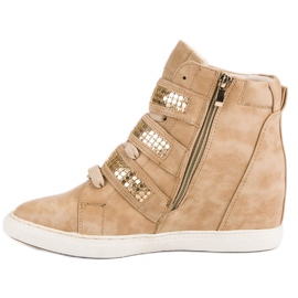 Mazzoni Zapatillas cómodas marrón 3