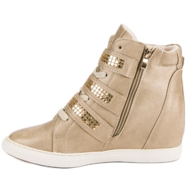 Mazzoni Zapatillas cómodas marrón 3