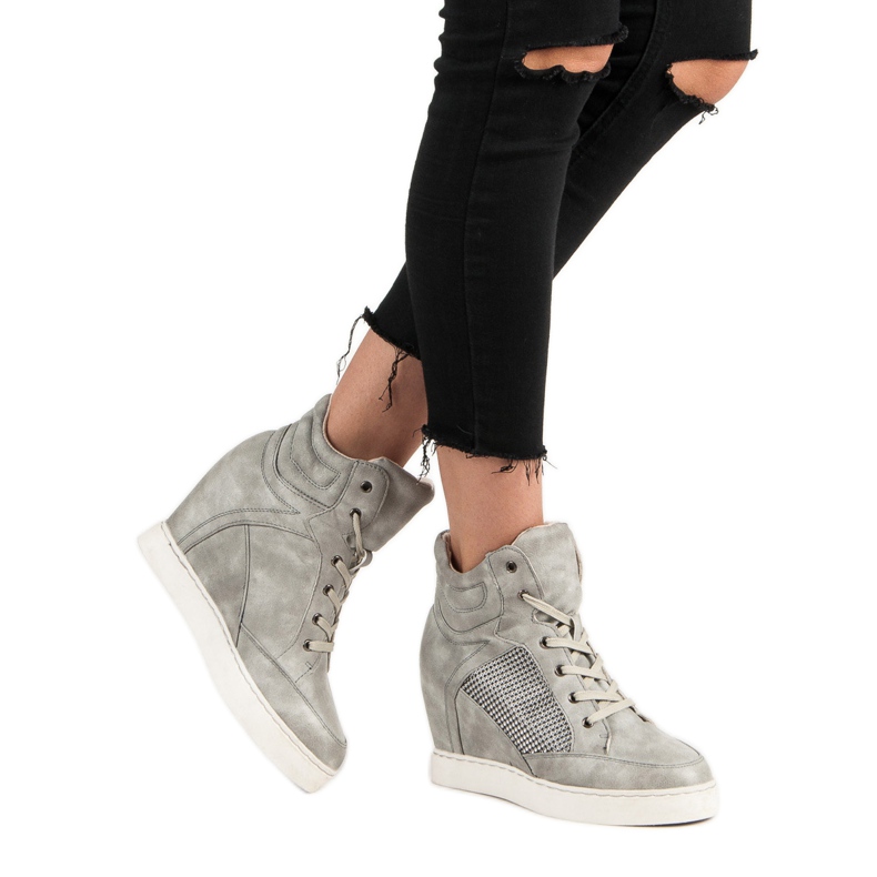 Mazzoni Zapatillas grises 1