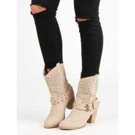 Mazzoni Botas caladas marrón 6