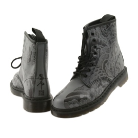 Dr. Martens 1460 OT NEGRO gris 5