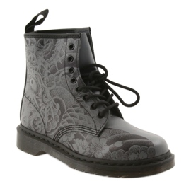 Dr. Martens 1460 OT NEGRO gris 1