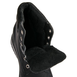 Juliet Botas de montaña cálidas negro 1