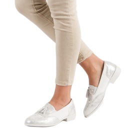 Tina&Co Mocasines con flecos gris 2 Tina&Co Mocasines con flecos gris 2