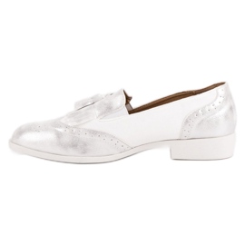 Tina&Co Mocasines con flecos gris 6