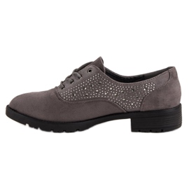 Zapatos de ante grises 6