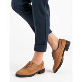 Zapatos de ante camel marrón 2 Zapatos de ante camel marrón 2