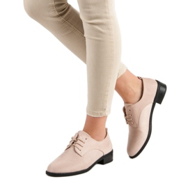 Marquiz Zapatos brogue beige con cordones 2 Marquiz Zapatos brogue beige con cordones 2