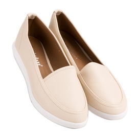 Mocasines beige rosado 3