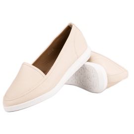 Mocasines beige rosado 4