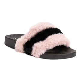 Seastar Zapatillas con piel rosado 4