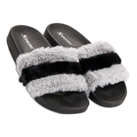 Seastar Zapatillas con pelo gris 6