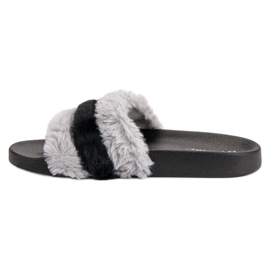 Seastar Zapatillas con pelo gris 4
